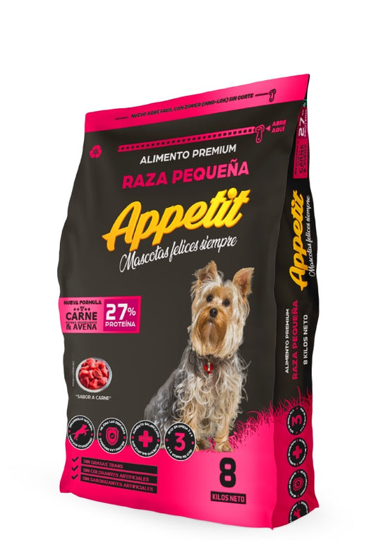 APPETIT ADULTO RAZAS PEQUEÑAS 8 kg.