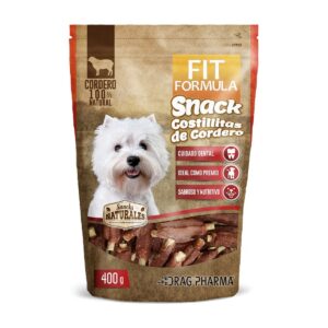 FIT FORMULA DOG SNACK COSTILLITAS DE CORDERO 400 gr.