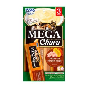 MEGA CHURU DOG POLLO CON ZAPALLO 3 UNID.