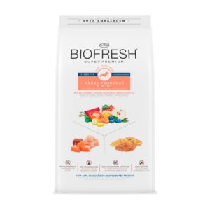 BIOFRESH SUPER PREMIUM CACHORROS RAZAS PEQUEÑAS Y MINIS 3 kg.