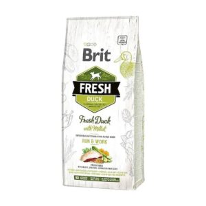 BRIT FRESH PATO Y MIJO ADULTOS - ACTIVIDAD FISICA 2,5 kg.