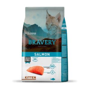 BRAVERY SALMON KITTEN 2 kg.