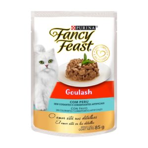 FANCY FEAST POUCHE GOULASH PAVO 85 gr.