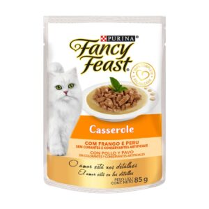 FANCY FEAST POUCHE CASSEROLE POLLO Y PAVO 85 gr.