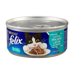 FELIX LATA FILETES PESCADO Y ATUN EN SALSA 156 gr.