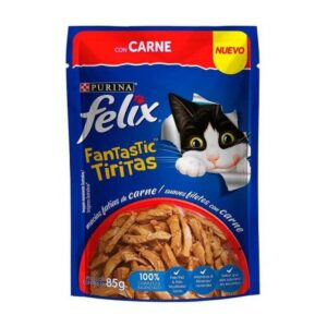 FELIX POUCH FANTASTIC TIRITAS CARNE 85 gr.