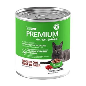 VITAL CAN PREMIUM EN SU SALSA LATA ADULTO TROCITOS 340 gr.