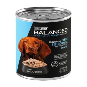 VITAL CAN BALANCED SOUFFLE LATA ADULTO CARNE
