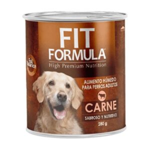 FIT FORMULA DOG LATA ADULTO CARNE 280 gr.