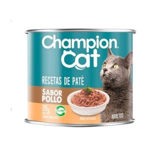 CHAMPION CAT LATA ADULTOS RECETAS DE PATE POLLO 315 gr.