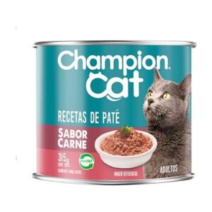 CHAMPION CAT LATA ADULTOS RECETAS DE PATE CARNE 315 gr.