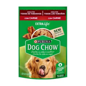 DOG CHOW POUCH ADULTOS CARNE 100 gr.