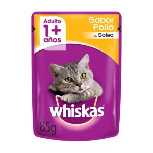 WHISKAS POUCH ADULTO POLLO 85 gr.