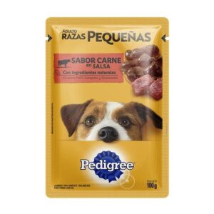 PEDIGREE POUCH ADULTO RAZAS PEQUEÑAS CARNE 100 gr.