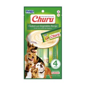 CHURU DOG POLLO VEGETALES 4 UNID.