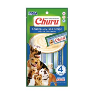 CHURU DOG POLLO ATUN 4 UNID.