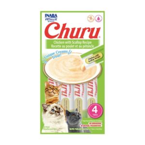 CHURU CAT POLLO OSTION 4 UNID.