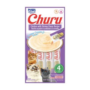 CHURU CAT POLLO CAMARONES 4 UNID.
