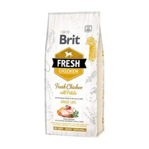 BRIT FRESH POLLO Y PAPAS ADULTOS - GRAN VIDA 2,5 kg.