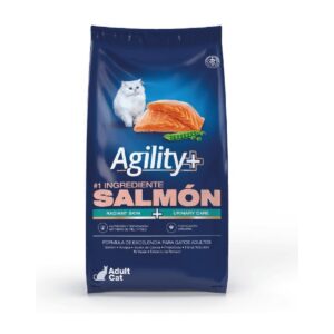 AGILITY + GATOS ADULTOS SALMON