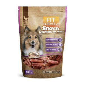 FIT FORMULA DOG SNACK SALCHICHA DE PATO 400 gr.