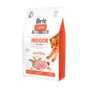 BRIT CARE CAT INDOOR ANTI STRESS - FRESH CHICKEN 2 kg.