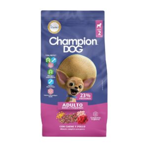 CHAMPION DOG ADULTOS MINIS Y PEQUEÑOS 18 kg.