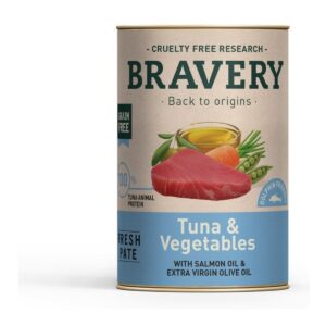 BRAVERY LATA ATUN Y VEGETALES 290 gr.