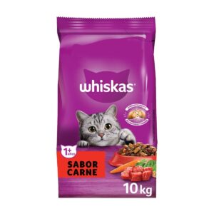WHISKAS ADULTO CARNE 10 kg.