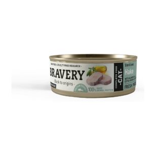 BRAVERY LATA STERILIZED MERLUZA 70 gr.