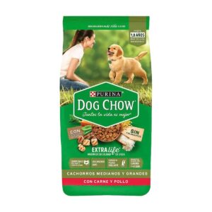 DOG CHOW EXTRALIFE CACHORROS MEDIANOS Y GRANDES