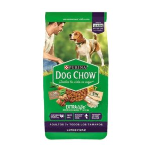DOG CHOW EXTRALIFE ADULTOS SENIOR 7+ LONGEVIDAD