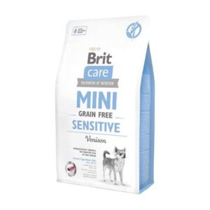 BRIT CARE DOG MINI GRAIN FREE SENSITIVE - VENISON 2 kg.