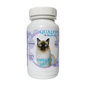 QUALYVIT OMEGA 3 GATOS - Comprimido masticable