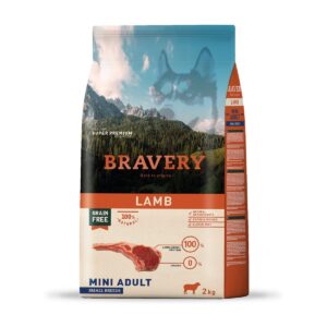 BRAVERY LAMB MINI ADULT SMALL BREEDS 2 kg.