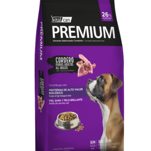 VITAL CAN PREMIUM PERROS ADULTOS CORDERO 20 kg.