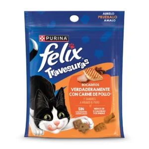 FELIX SNACK TRAVESURAS BOCADITOS DE POLLO 40 gr.