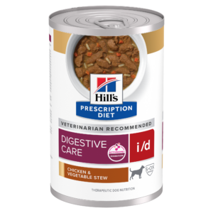 HILL’S PRESCRIPTION DIET LATA I/D DIGESTIVE CARE PERROS POLLO Y VEGETALES