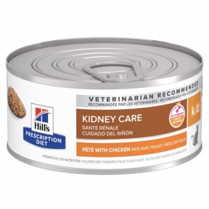HILL'S PRESCRIPTION DIET LATA K/D KIDNEY CARE GATOS POLLO